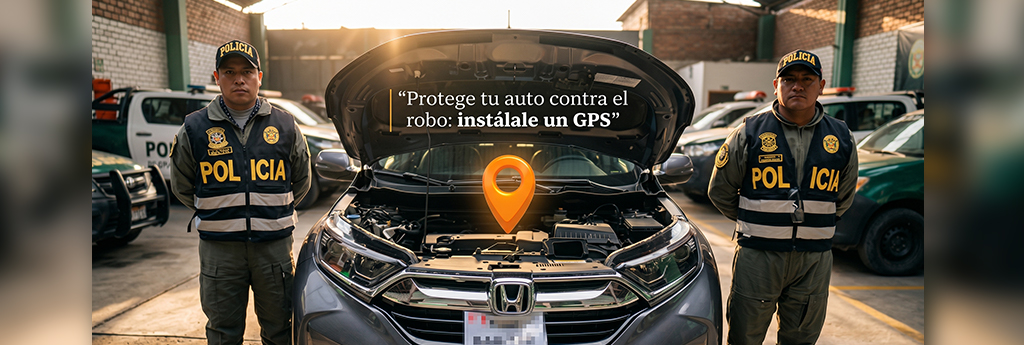 Recuperación vehicular GPS